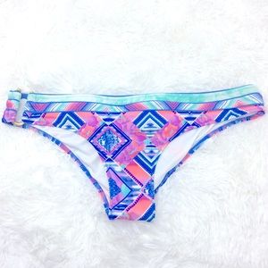 VICTORIA'S SECRET Geometric Bikini Bottoms - Medium